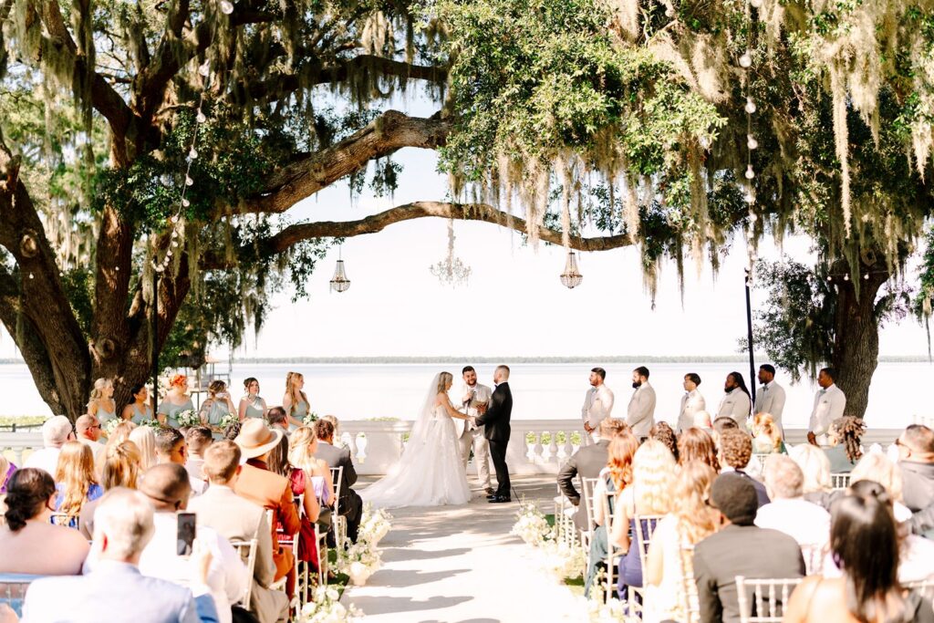 Ceremony at Bella Cosa Wedding Venue