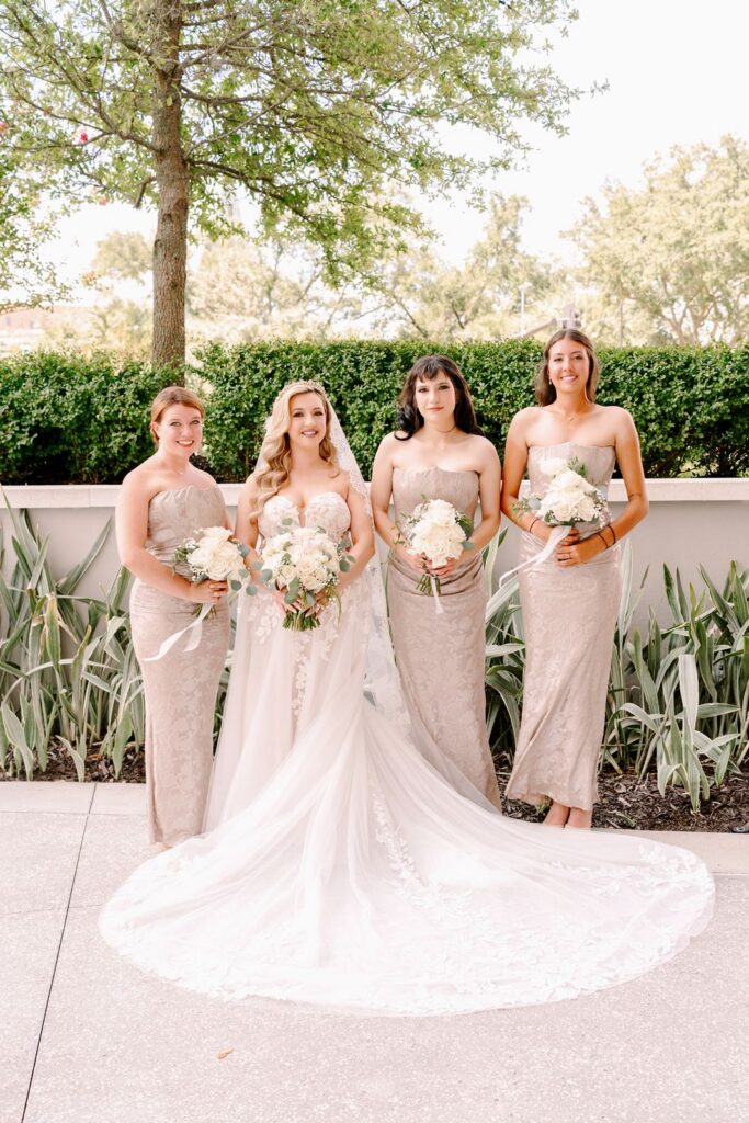 Bridesmaids at the Walt Disney World Swan and Dolphin