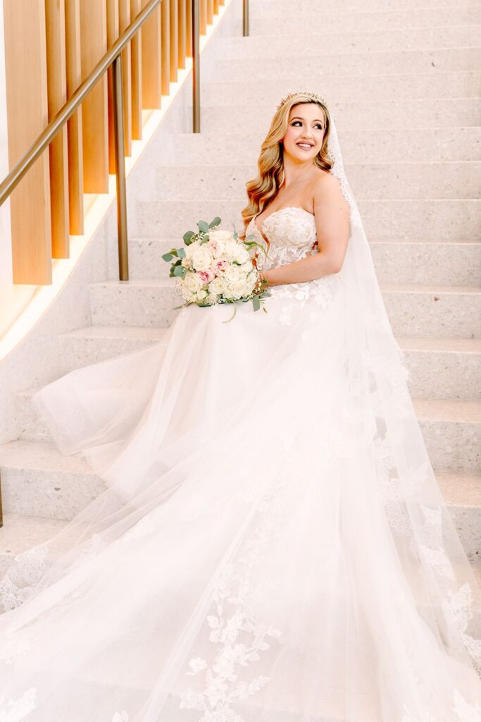 Bride portrait at the walt disney world swan reserve