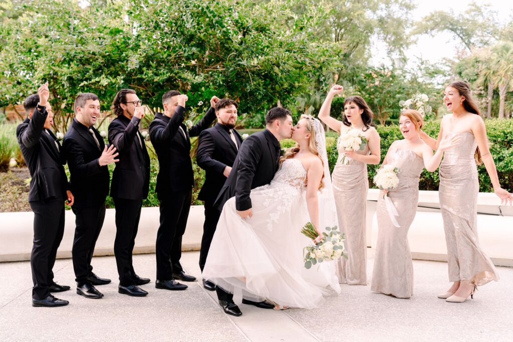 Wedding Party at the Walt Disney World Swan and Dolphin