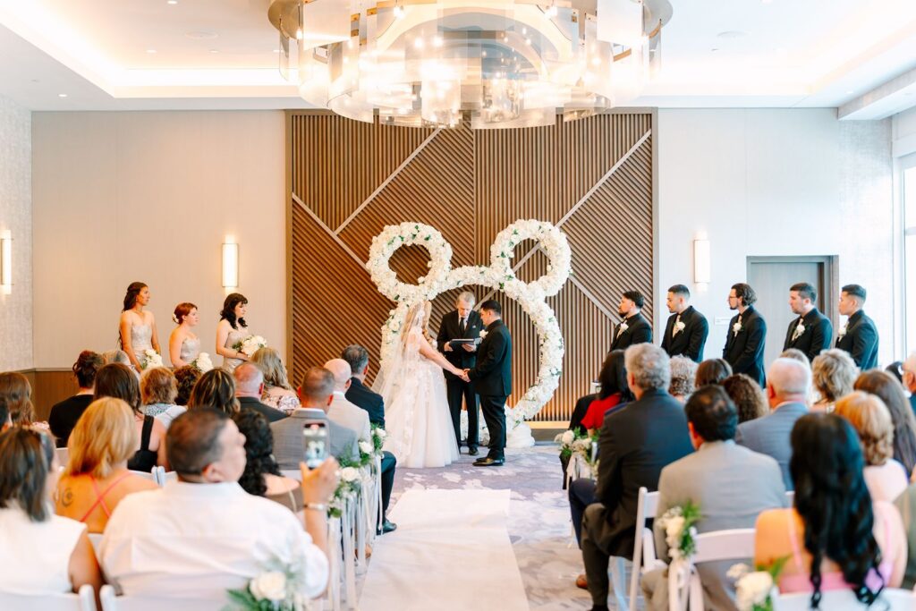 Walt Disney World Swan and Dolphin wedding Ceremony